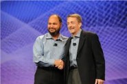 Paul Maritz y su sucesor en el cargo como CEO de VMware, Pat Gelsinger