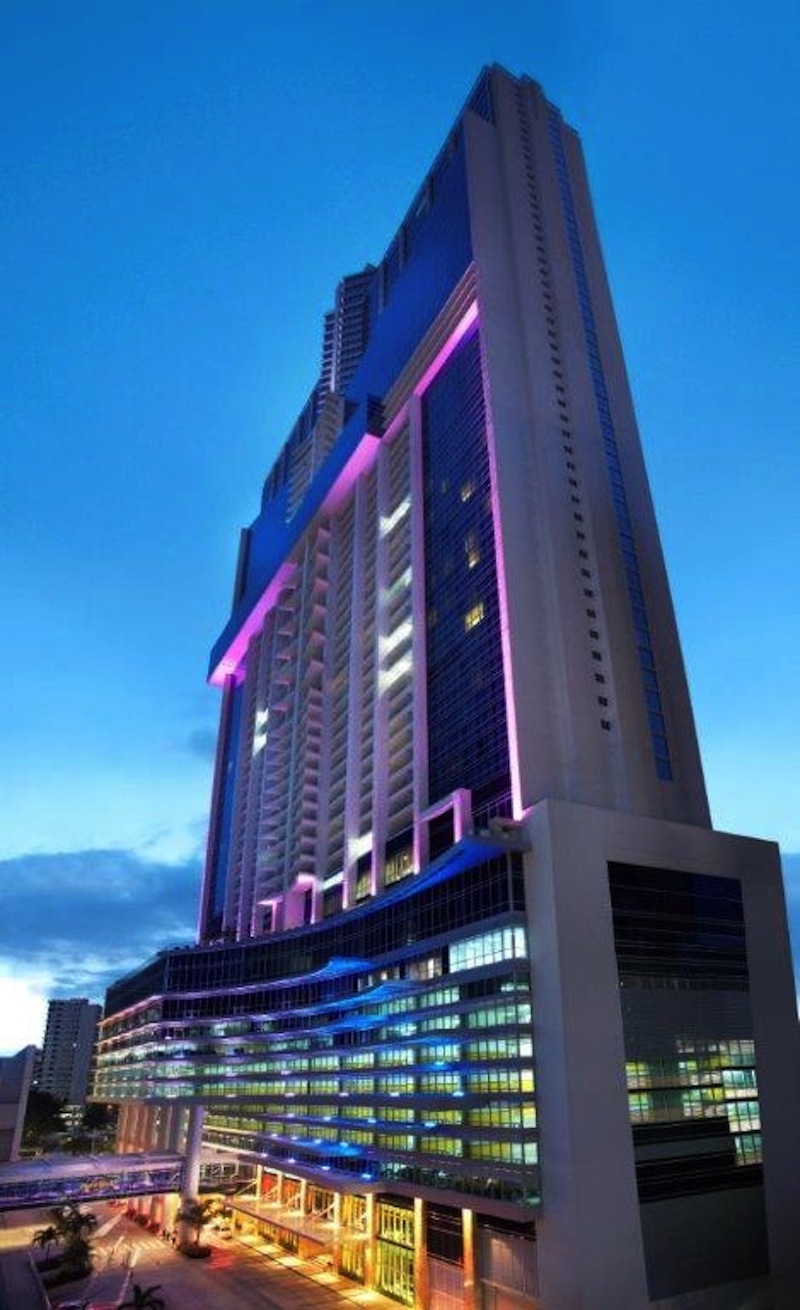 Hotel donde Samsung y Crambo presentarán sus novedades a los socios y clientes. 