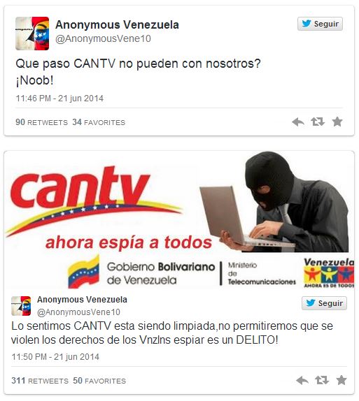 cantv anonymous