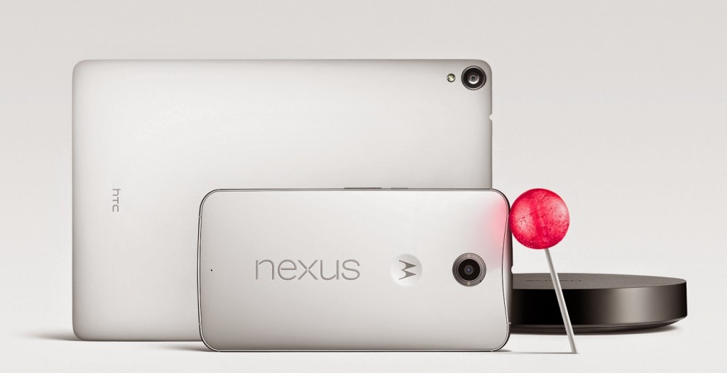 Nexus 6 nexus 9 lollipop google