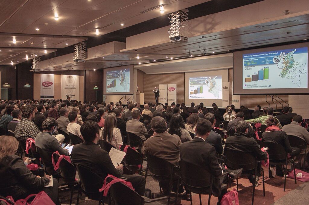 Imagen del encuentro Enter Foros celebrado el pasado año en la ciudad de Bogotá. 